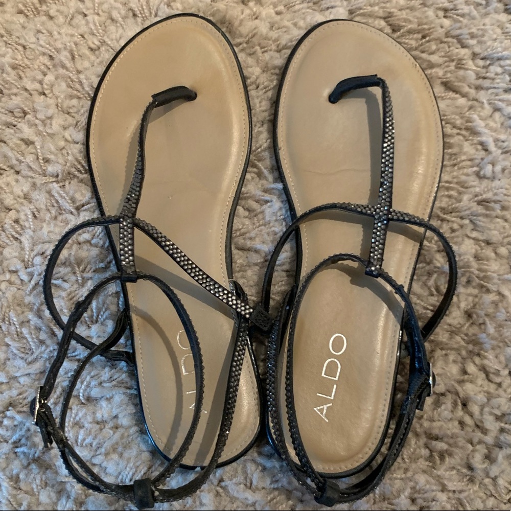 Aldo Rhinestone Sandals